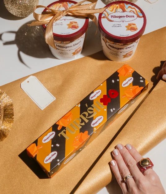 Turrón x Häagen-Dazs holiday gift set