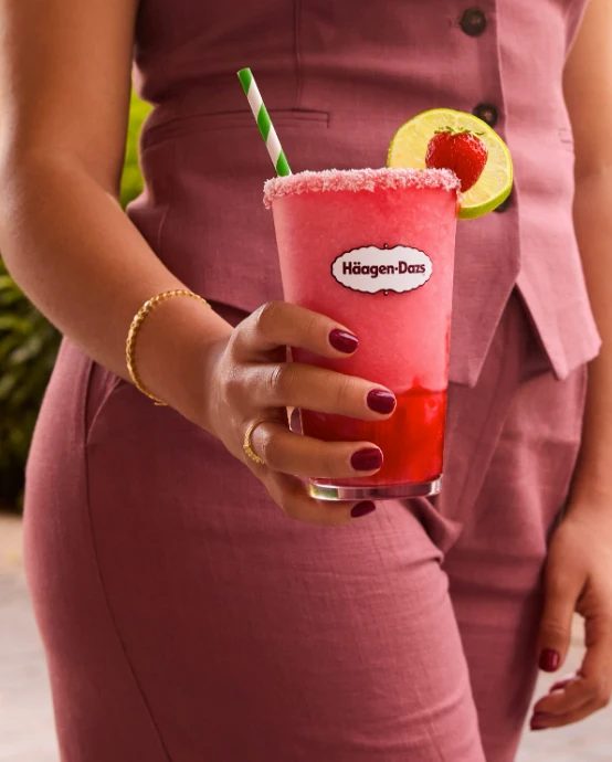 Häagen-Dazs summer cocktail campaign