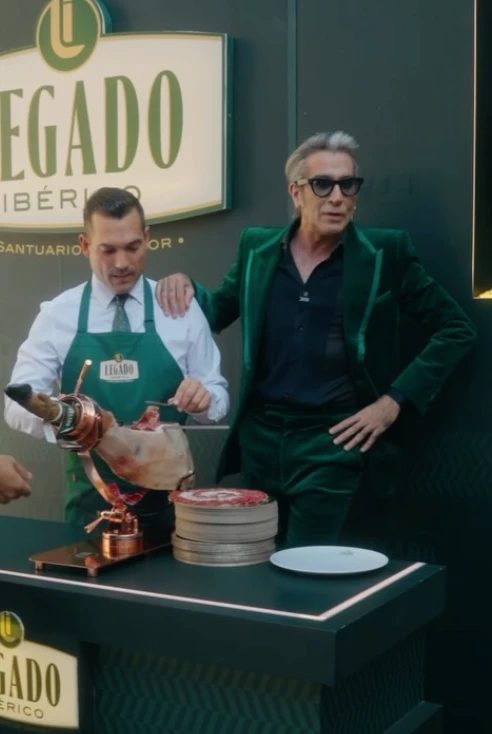 Legado Ibérico ham-carving activation